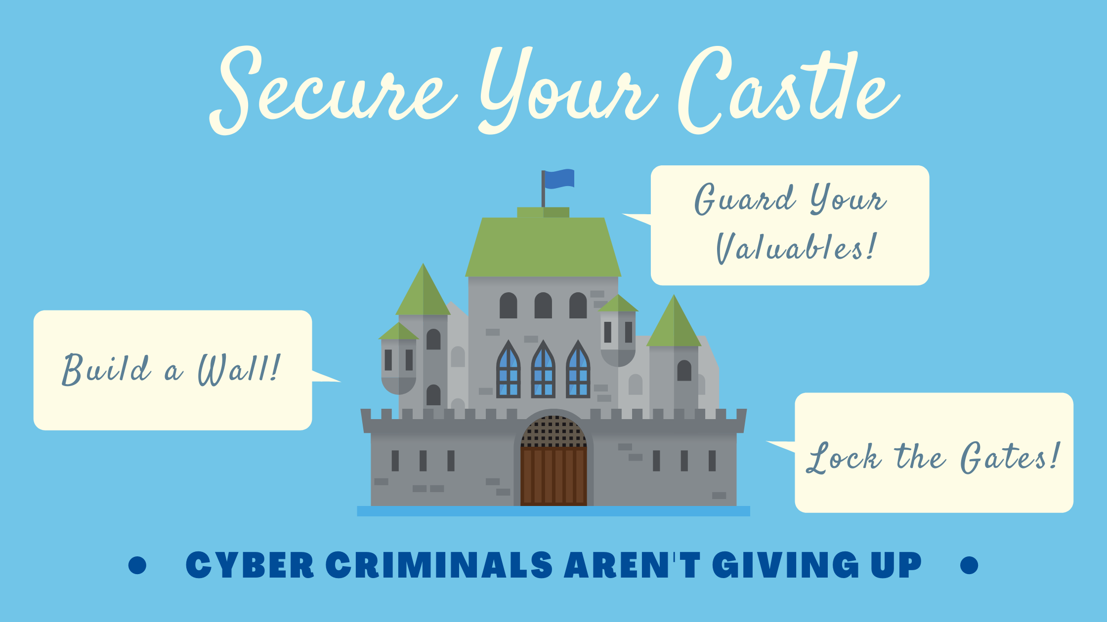 Secure Your Castle - Cyber Criminals Are Not Giving Up