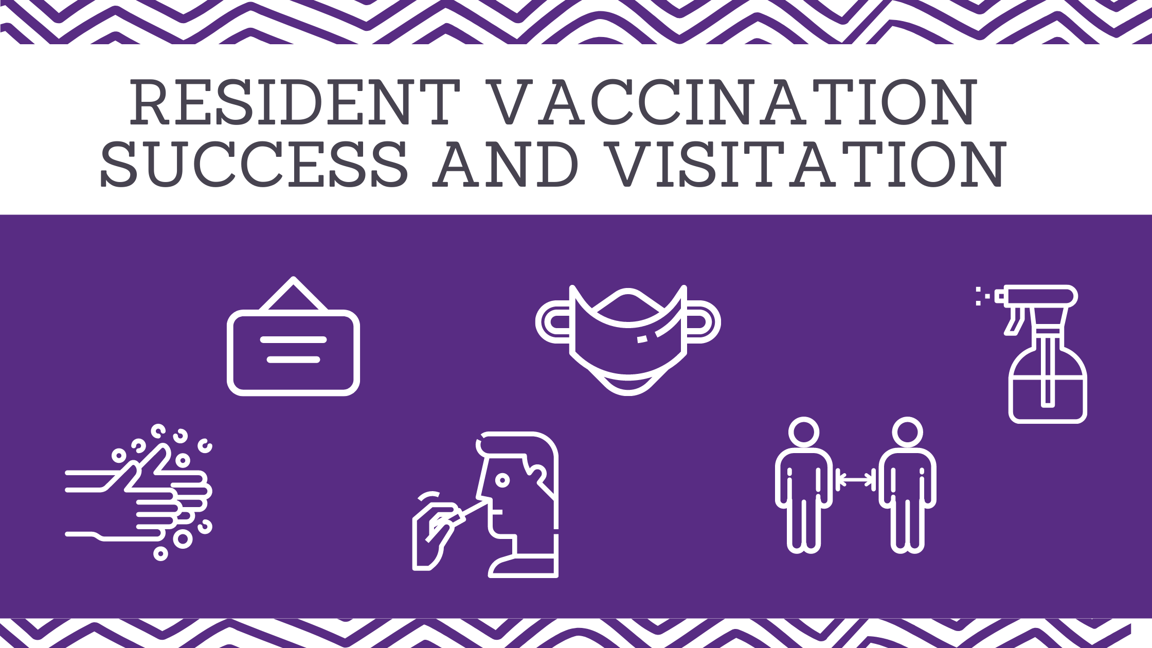 resident vaccination success and visitation